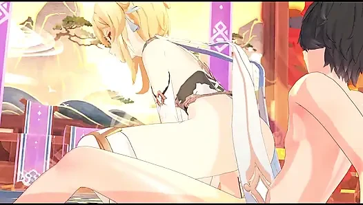 Genshin Impact - Lumine Sex - 3D Hentai Animation