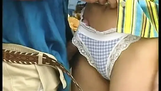 Redhead teen gets fucked hard by old fella