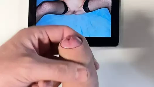 Cum atış haraç üzerinde ona seksi vücut
