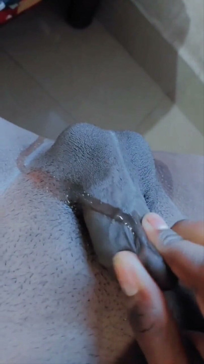 Tiny clitty sissy shemale masturbate and cum like water | Clip 1