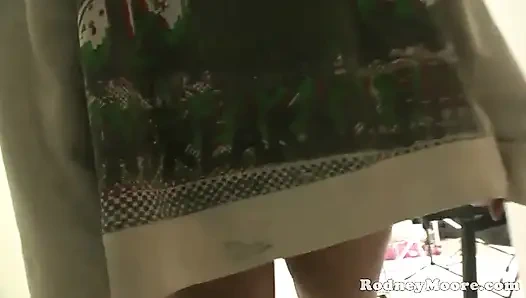 Anal reaming Charley Chase threesome cum in eye