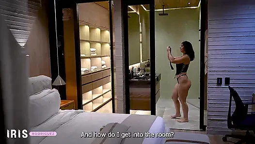 The stepbrother has sex with his stepsister before her boyfriend arrives. Iris Rodriguez & Danner Mendez