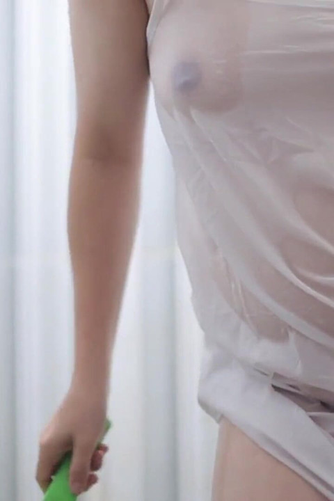 Beautiful Indonesian Girl Plump Ass in the Bathroom While Taking a Shower Again Wearing a Satin Dress