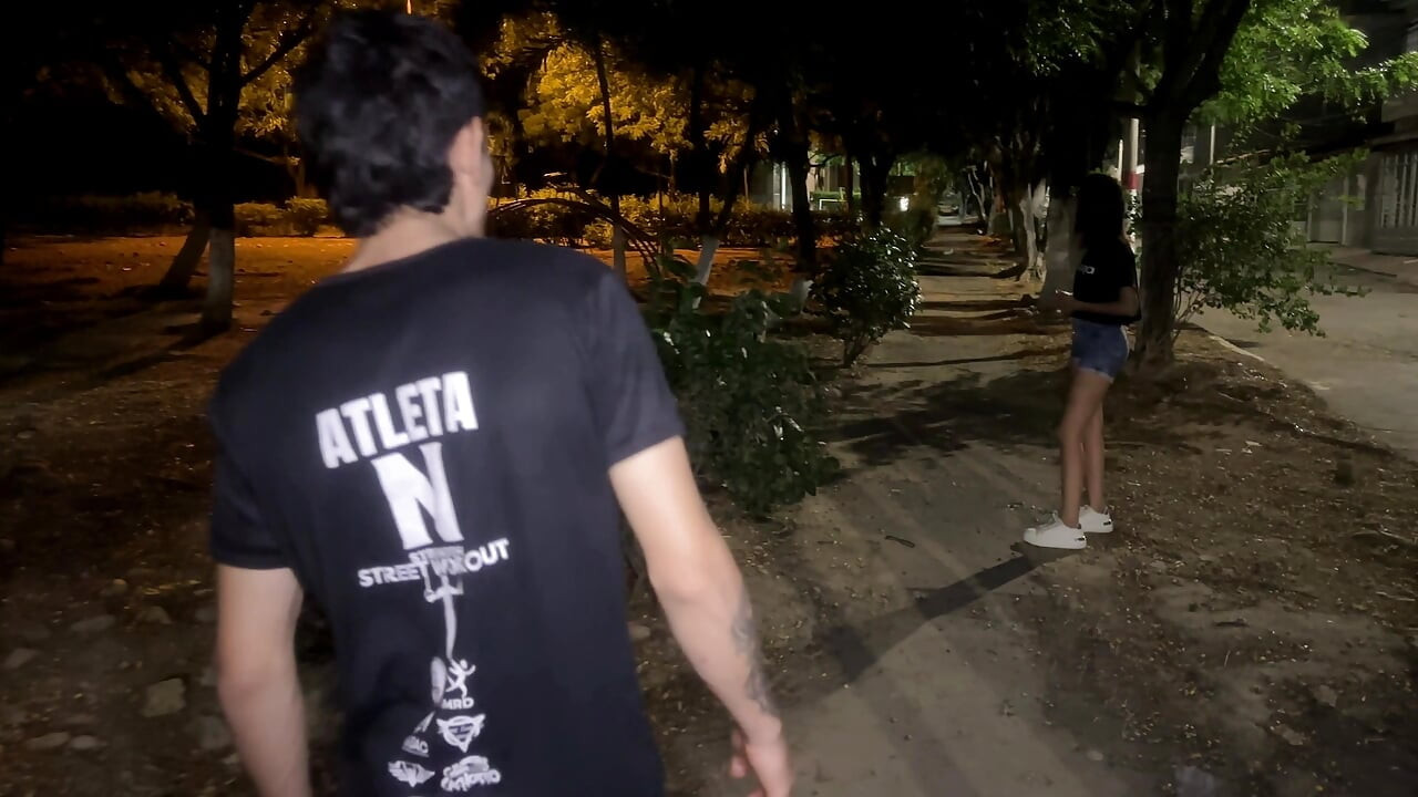 While Streaming in an Abandoned Park I Found an Abandoned Girl, Took Her to My House and Ended up Giving Her a Hard Fuck.