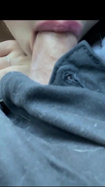 Stunning moment from "Asian girl giving driver a blowjob while driving stops and fuck"