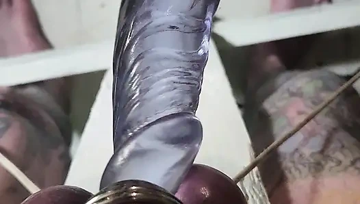 Goode Girl Unholy Crucifix Ballbusting Pt3