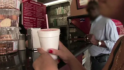 Gorgeous joyful cherry of Teen waits wide open for majestic pole screw it