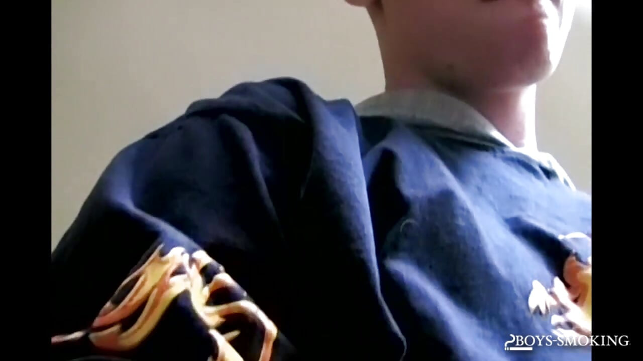 BoysSmoking: Jason shoots delicious cream after stroking his hard shaft in front of the cam