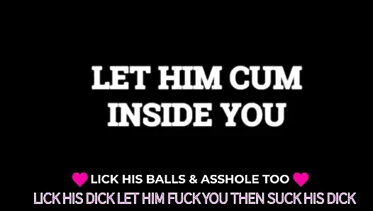 AUDIO ONLY - Seien Sie vorbereitet und motiviert, arsch-zu-mund-BJS zu spielen