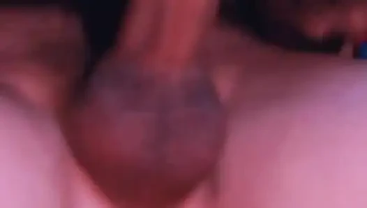 She rides relentlessly bouncing on her fat cock.