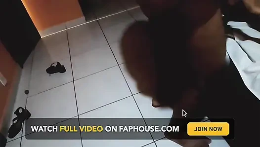 Hotwife Karina Enjoying a Fan Fucking Her so Good