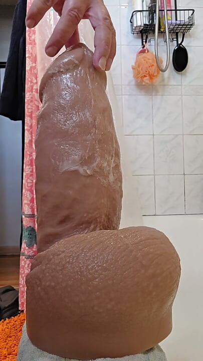 Filthy Asspussy Gets Internal Cleaning By Mr. Hankeys 12.5 Inch Wide XXL Thicky Nicky 2 of 2, In Slo-Mo!