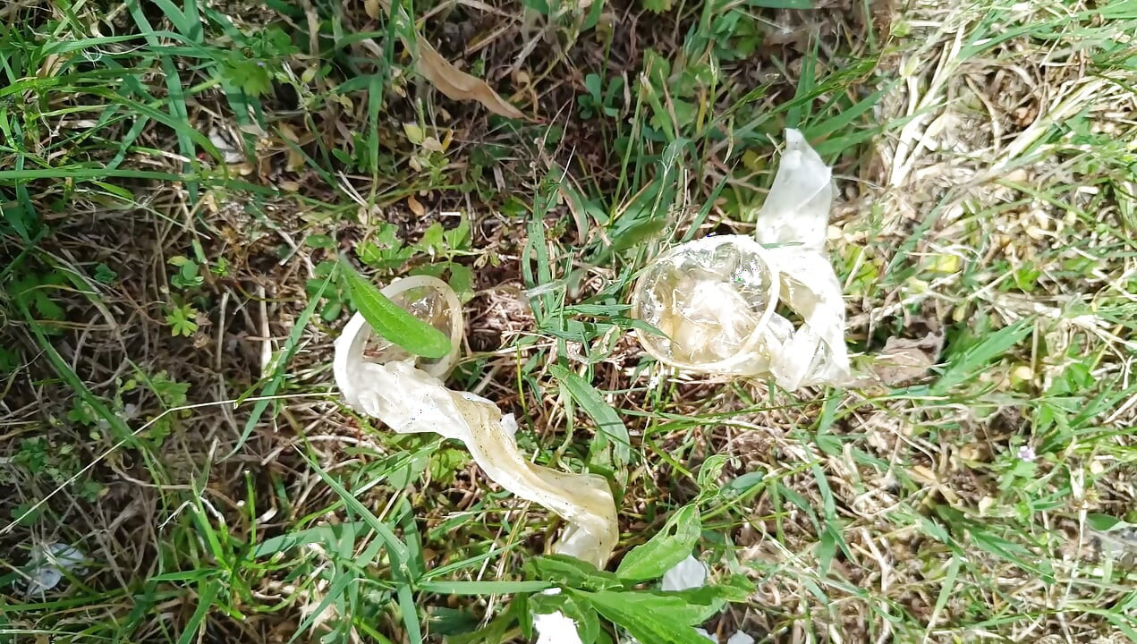 Used Condom #1