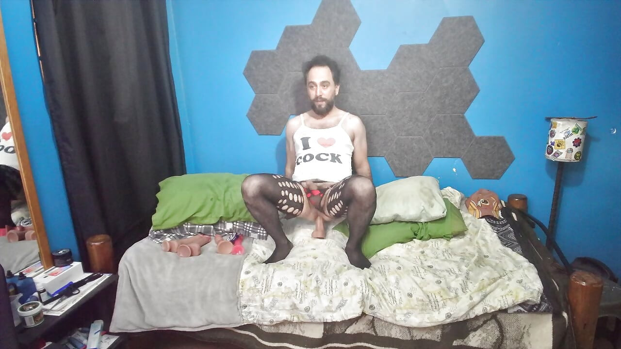 Bearded dog posing for males pt 2