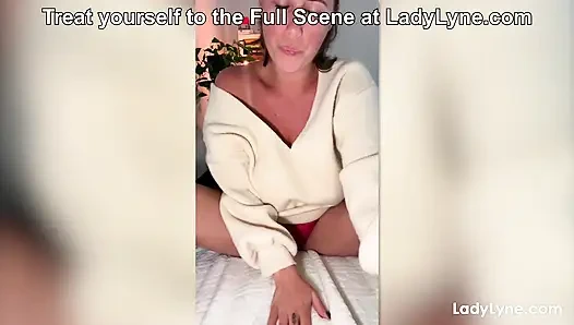 It’s Like Lady Lyne is Rubbing right in Front of You