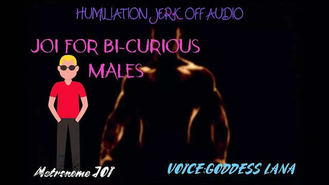 AUDIO ONLY - JOI for bi-curious males