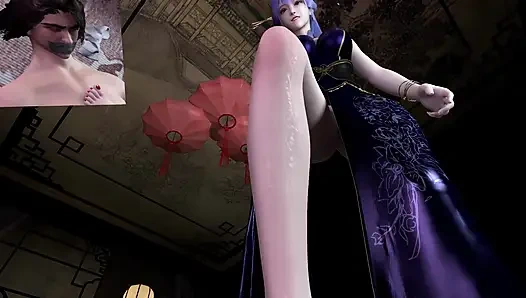 3 boyutlu azgın sürtük hatun büyük yaraklı yabancıyla aldatıyor