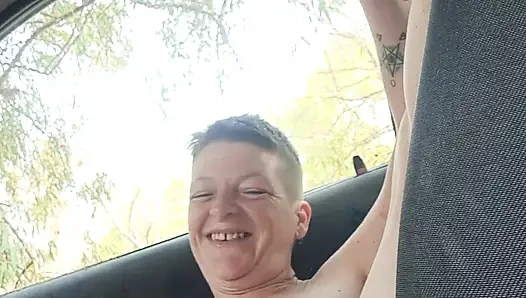 Squirting Car Play, Almost Busted