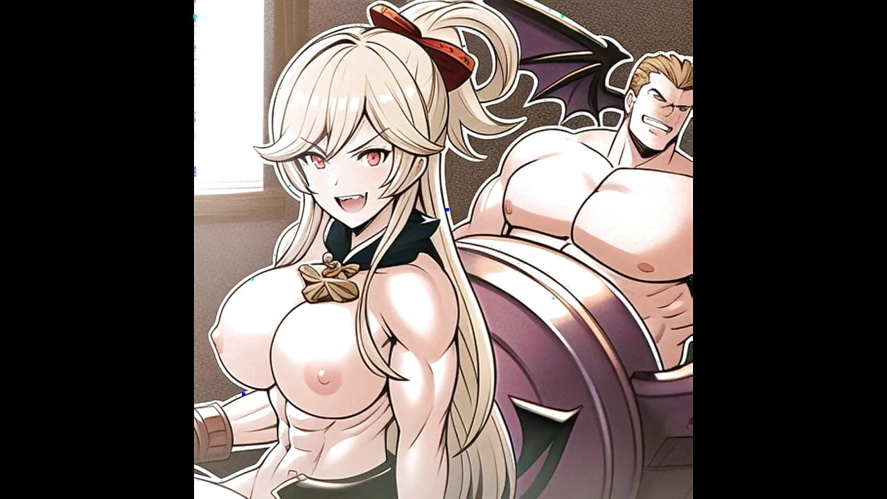 女性の筋肉成長