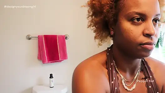 Tonton aku mewujudkan riasan wajahku