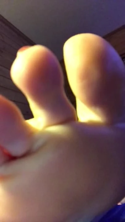 Don't you wish you could smell her feet?
