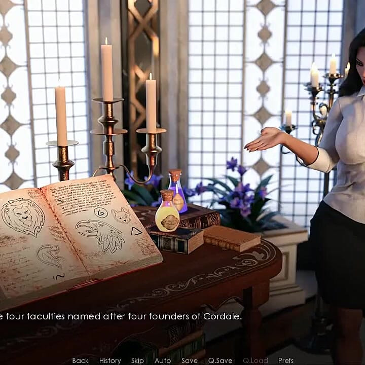 欲望アカデミー:魔法とセックス。エピソード8