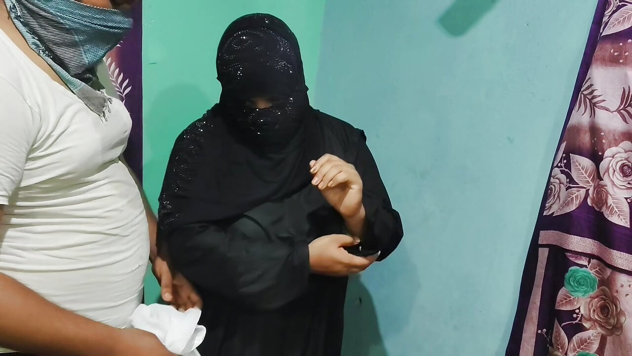 Muslim girl hijabi baby talking about hard sex