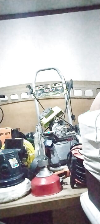 Fucking my plastic masturbator