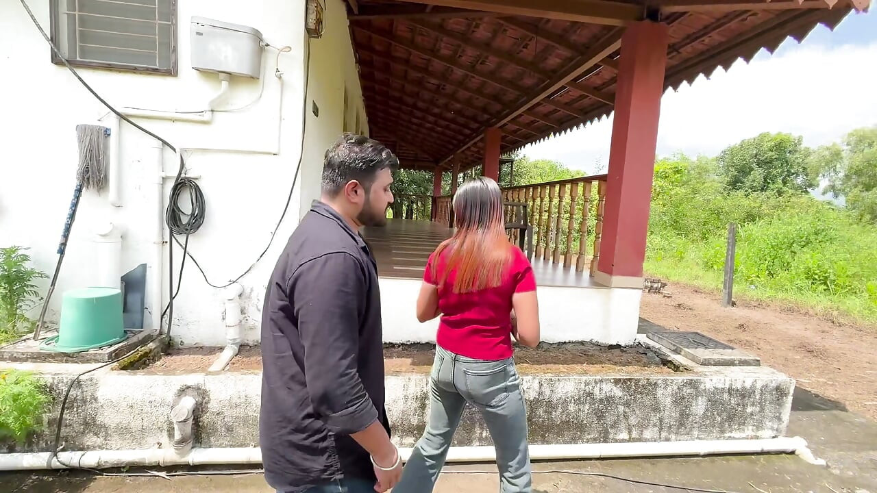 Indian girl fucked by a new boy Romantic moment porn video thumbnail