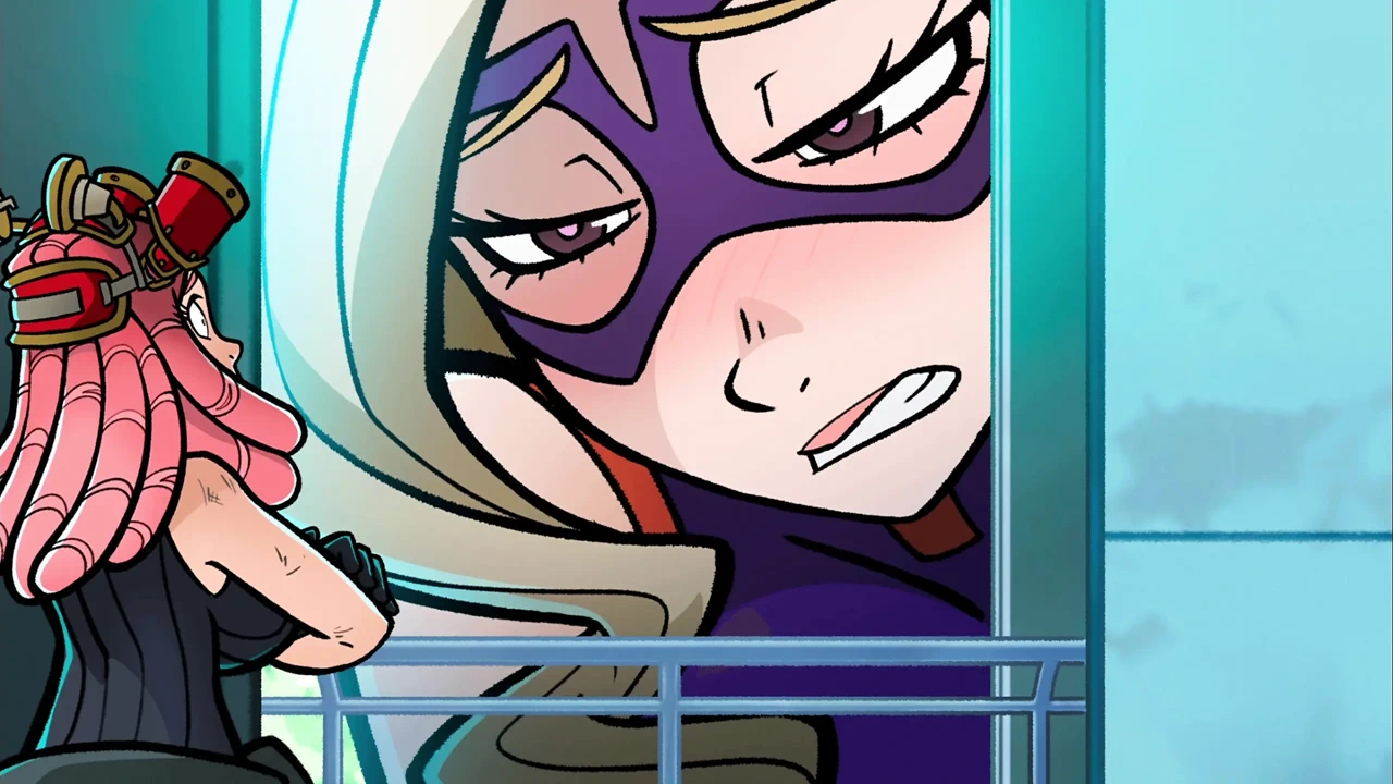 Mei的项目 - 来自我的英雄学院的丰满的Yu Takeyama 测试美丽梅的伟大发明