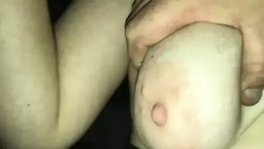 Right boob squeeze
