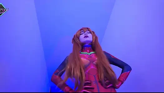 Asuka Langley Training Her Tight Needy Holes