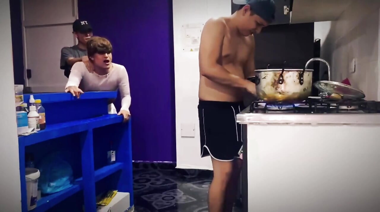 Femboy Fucks Her Boyfriend's Best Friend Behind His Back