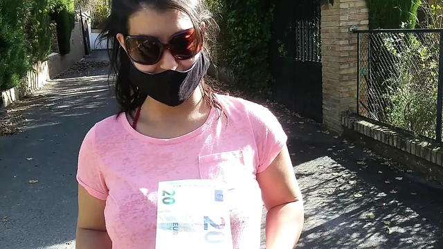 (Risky Public) Sexy +18 Girl Sucks my Dick on the street
