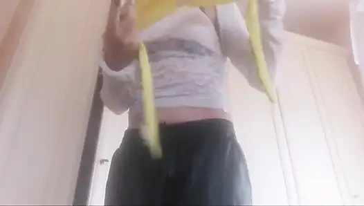 Step Mom Changes Her Bikini... and You're Watching Me! You're a Really Rascal Stepson.. Sniff My Ass