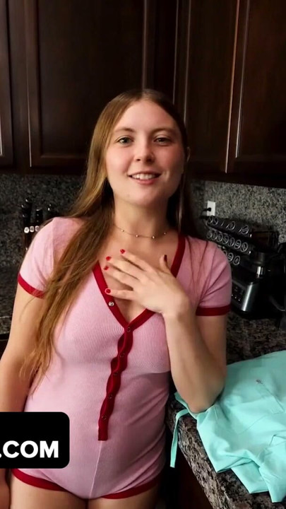 DadCrush - Busty Stepdaughter Returns Her Daddy’s Favors by Milking His Cock Dry and Letting Him Creampie Her Tight Little Pussy | Clip 1