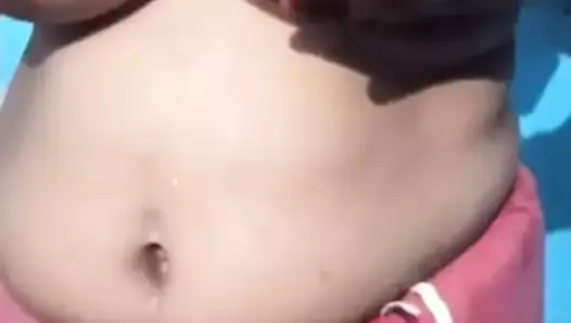 saree aunty showing pussy and boobs. 2