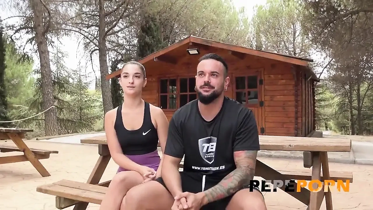 Public Threesome With a Married Couple – Husband Wants to Give His Wife Candy Fly a Sexy Surprise