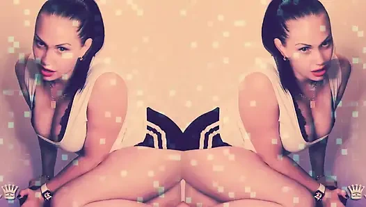 You are a silly fuck who jerking off while I laugh at your stupid face and humiliating you! (Special effects)