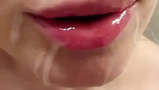 The Ultimate Cum in Mouth Close-Up