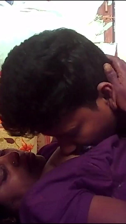 Captivating moment from "Indian village house wife sexy hot kissing boobs"