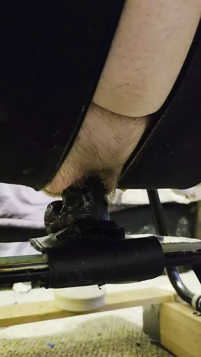 fucking my dildo