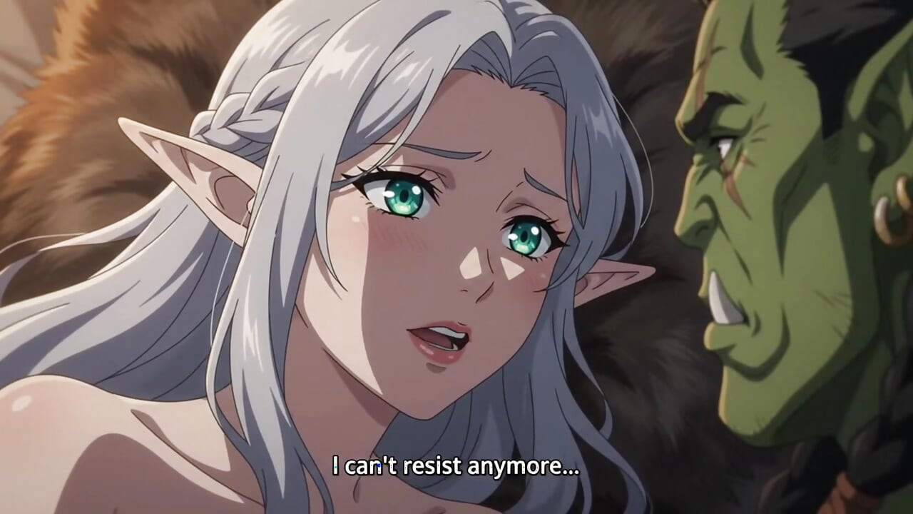Captured by the Orc Warlord Elf Princess's Forbidden Night