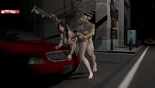 Проклятие попки королевы 3D - 3D анимация, хентай