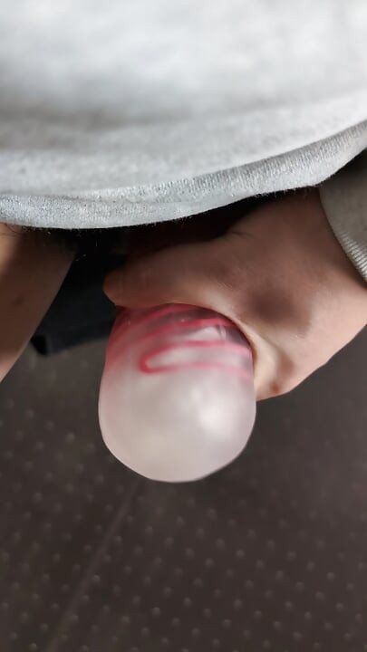 Masturbating with a tenga 4