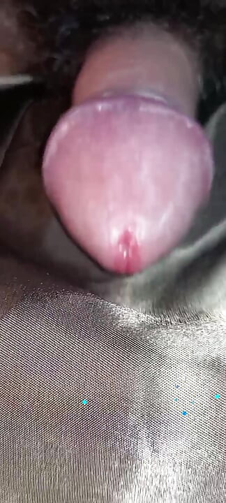 Cum twice on the lining of a fake fur ladycoat