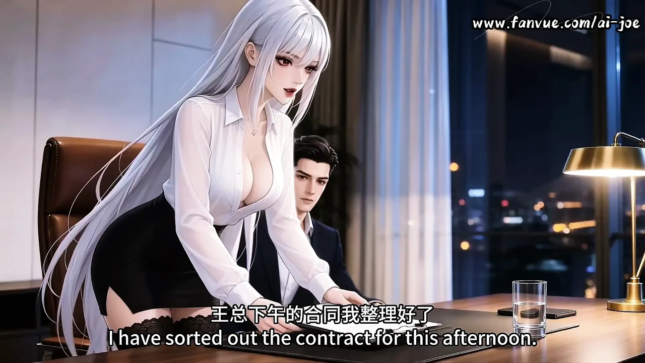 Office Secretary Gives CEO a Blowjob and More.... Episode 1 AI Generated