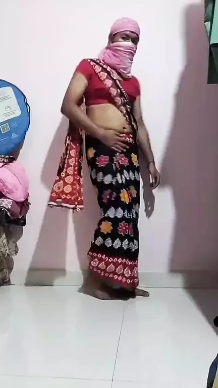Saree draping