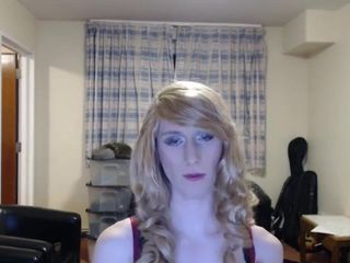 Blonde Transvestit