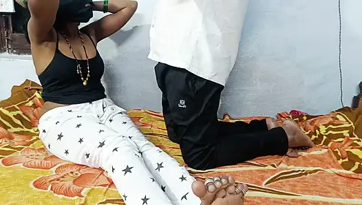 Индийская Горячая Жена Лижет Киску, Сиськи, Давящий Минет, Трах